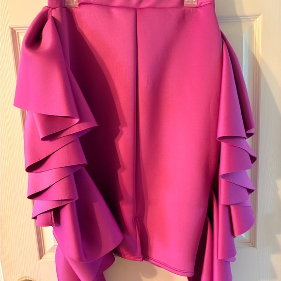 Purple Ruffled Skirt - Picture 2 of 2